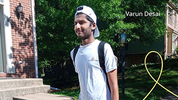 Varun Desai, volunteer